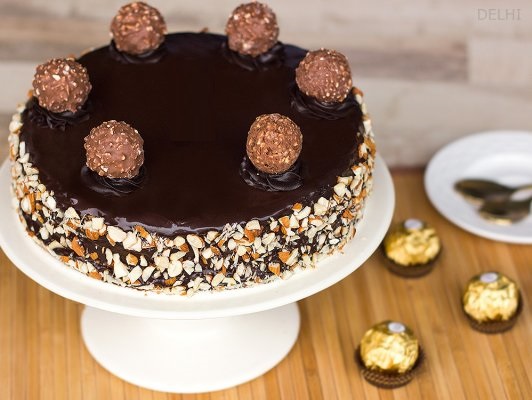 The Best Ferrero Rocher Cake Recipe (video) - Tatyanas Everyday Food