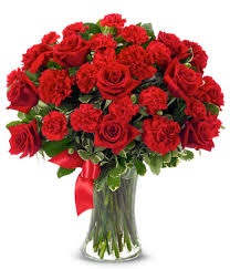 A Bunch of 18 red Roses ...