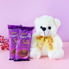 Cadbury Silk With Teddy