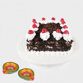 Black forest cake with D...